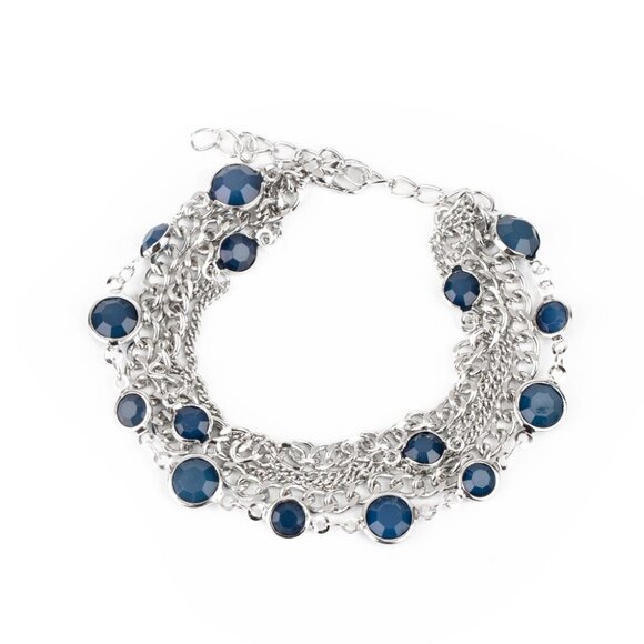 Glossy Goddess - Blue Bracelet - Picture 1 of 2